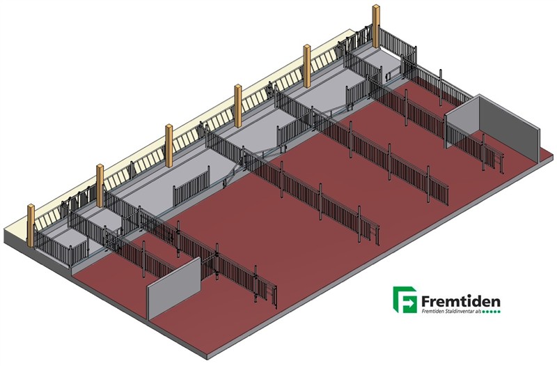 Tryk på 3D tegningen for at åbne PDF-fil.