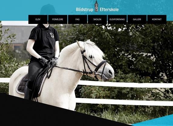 Hestestalden er fra Blidstrup Efterskole