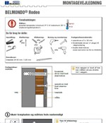 <b>MONTAGEVEJLEDNING:</b> Rodeo Vægbeklædning (Dansk PDF)