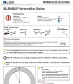 <b>MONTAGEVEJLEDNING:</b> Horsewalker Motion(Dansk PDF)